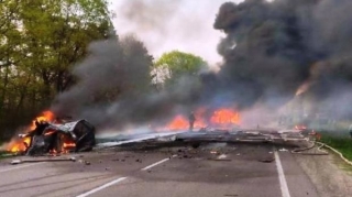 Tanker traktorla toqquşdu: 6 ölü, 24 yaralı    - VİDEO
