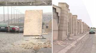 Bu yolda piyadalar və sürücülər üçün təhlükə yaranıb - VİDEO 