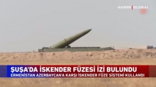 Şuşada “İskəndər” raketinin qalıqlarının tapılması xəbəri Türkiyə telekanalında - VİDEO 