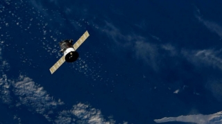 Rusiyaya məxsus kosmik gəminin qalıqları Sakit Okeanda batıb - FOTO 