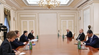 İlham Əliyev Putinin köməkçisini qəbul etdi 