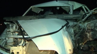 Gəncədə iki minik avtomobili toqquşub