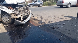 Salyanda qəza oldu, yaralılar var 