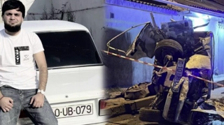 Dəhşətli qəzada ölən 22 yaşlı Ələsgərin FOTOsu 