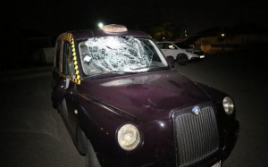 Bakıda “London taksi”si ağır qəza törətdi – FOTO