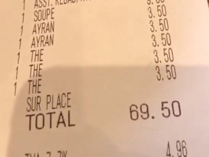 3 ədəd dönər yeyən aktyorlara şok hesab - VİDEO