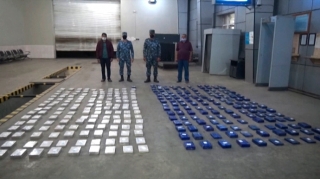 Gömrükdə qarpız daşıyan maşından 244 kiloqramdan artıq heroin aşkar edildi - VİDEO - FOTO