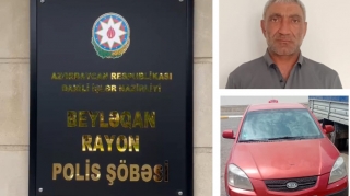 Narkotikin və spirtli içkinin təsiri altında maşın sürən şəxs həbs edildi - FOTO