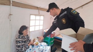 Qarabağın erməniəsilli əhalisi üçün çadırlar quruldu   - FOTO