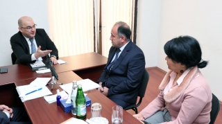 Şahin Bağırov Horadizdə vətəndaşları qəbul edib  - FOTO