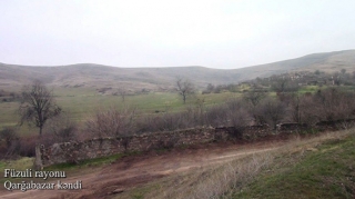 Füzulinin Qarğabazar  kəndindən görüntülər  - VİDEO - FOTO