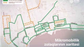 Протяженность сети микромобильности в Баку увеличена до 50 км - AYNA 