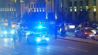 Qəza sıxlığa səbəb oldu - FOTO 