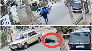 Kürdəmirdə dəhşətli anlar: Yaşlı kişi yük maşınının altında qaldı   - ANBAAN VİDEO