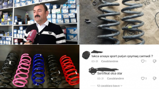 Maşına taxılan sport yaylara görə sürücü cərimə oluna bilər? – AÇIQLAMA  - FOTO