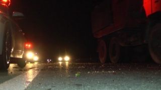 Sabirabadda iki avtomobil toqquşub, xəsarət alan var 