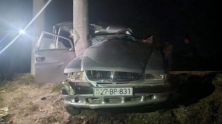 Sürət və diqqətsizlik yolda daha bir həyata son qoydu - FOTO