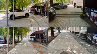 Maşınların səkiləri zəbt etməsinin qarşısı necə alınmalıdır? – UKRAYNA NÜMUNƏSİ - FOTO 