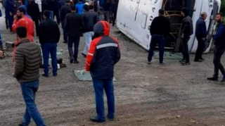 Avtobusun yoldan çıxaraq aşmasına səbəb nə oldu? - YENİ TƏFƏRRÜATLAR  - VİDEO