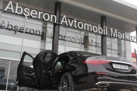 Möhtəşəm "Mercedes-Benz" S-Class-ın yeni modeli Bakıda - FOTO - VİDEO 
