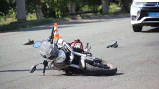 Zaqatalada 67 yaşlı motosikletçi yol qəzasında ağır xəsarət alıb 