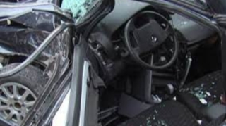 Cəlilabadda avtomobil aşdı, iki nəfər xəsarət aldı 