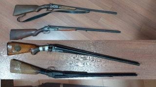 Viləş çayının kənarından silah tapıldı  - FOTO