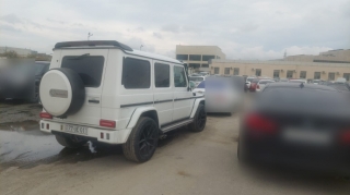 "Kia"nı vuraraq təhqir edən "Galendewagen"‎ sürücüsü saxlanıldı - FOTO 