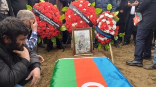 Vətən müharibəsində şəhid olan əsgər İmişlidə dəfn edilib  - FOTO