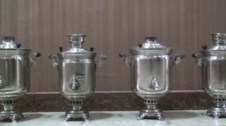 İsmayıllıda samovar oğrusu tutulub  - FOTO