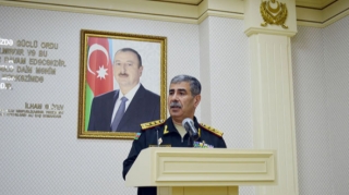 Müdafiə Nazirliyimdə Rusiya sülhməramlıları ilə bağlı müzakirə - FOTO 