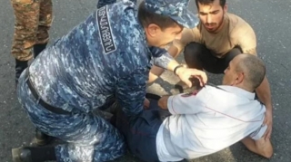 Qarabağda yaşayan erməni qumbara ilə polisi ölümcül yaraladı