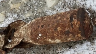 Xəzərin sahilində təyyarə bombası tapıldı 