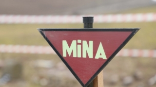 DİN-in hərbçisi azad edilmiş ərazidə minaya düşüb 