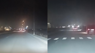 Pirşağı yolunda gecə sürücüləri narahat edən problem - Nasaz yol işıqları - VİDEO 