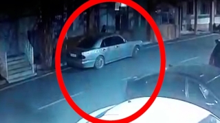 Bakıda sərxoş halda 6 avtomobilə ziyan vuran şəxs saxlanılıb - VİDEO 