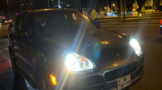 Tanınmış şairin nəvəsi “Porche” ilə qəzaya düşdü - FOTO 