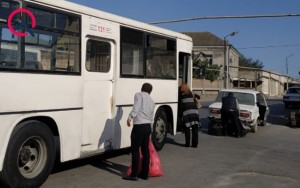 131-in sürücüləri 3 gündür işə çıxmır - FOTO