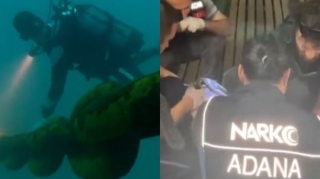 Türkiyədə gəmidən 50 kiloqramdan çox kokain müsadirə edilib - VİDEO 