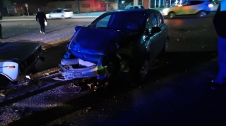 Gəncədə "Opel" ilə "VAZ 2106" toqquşdu, xəsarət alan var   - FOTO - YENİLƏNİB