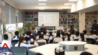 “Diqqət, uşaqlar!” adlı təhlükəsizlik aylığı uğurla davam edir!  - VİDEO