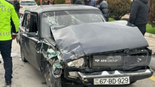 Şahbuzda iki avtomobil toqquşdu, xəsarət alan var   - FOTO