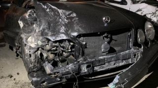 Abşeronda yol qəzası baş verib,  xəsarət alan var - FOTO 