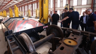 Bakı-Tbilisi-Qars dəmir yolu xəttinə baxış keçirilib - FOTO