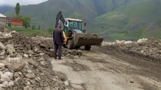 Güclü sel Quba-Xınalıq yolunu yararsız hala SALDI – FOTO 