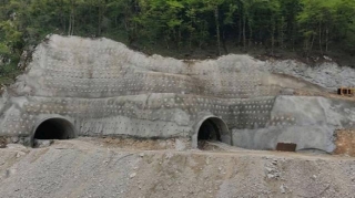 Əhmədbəyli-Füzuli-Şuşa yolundakı tunellərin tikintisindən yeni  - FOTO