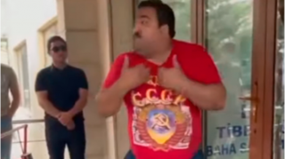 Poliklinikanın qapısını sındıran şəxs qazi deyil - DİN-dən açıqlama 