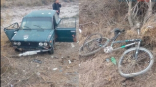 Bakıda AĞIR QƏZA:  Sürücü öldü, qızının vəziyyəti...