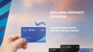 “AZAL-Miles”  bonus proqramının etibarlılıq müddəti uzadılıb