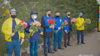 BNA könüllülərindən maraqlı bayram təbriki   - FOTO